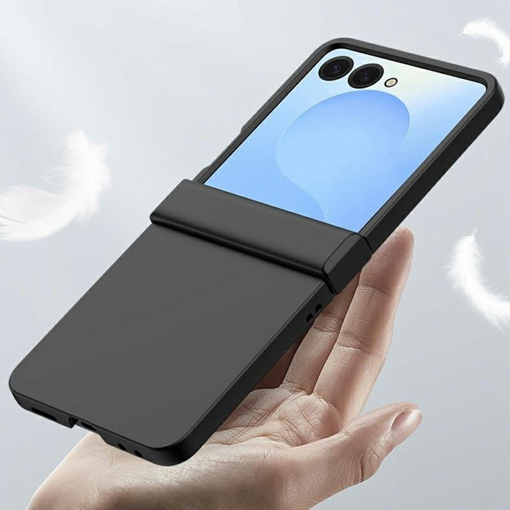 Hårdskal Gummerat Hinge Protection Samsung Galaxy Z Flip 7 Svart