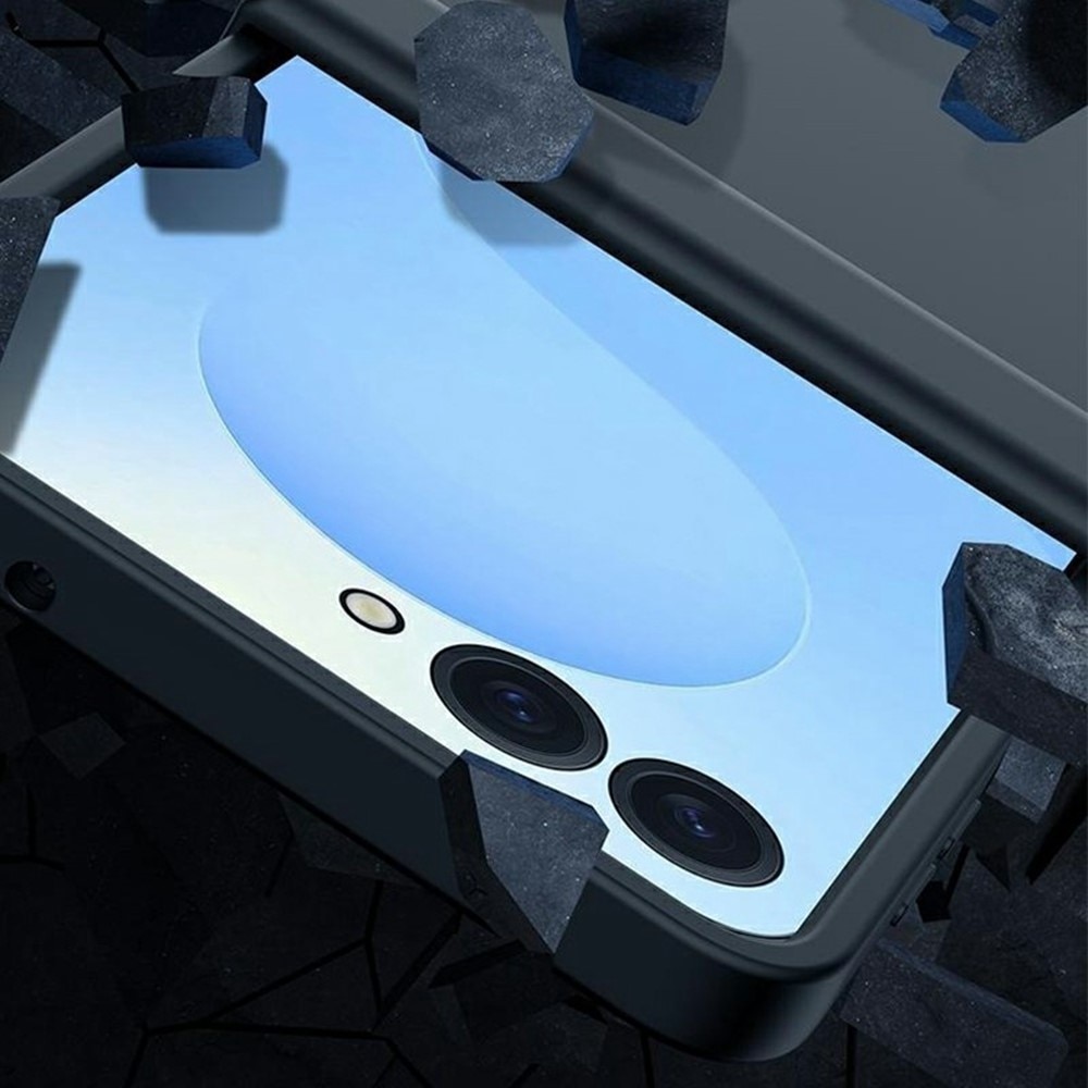 Hårdskal Gummerat Hinge Protection Samsung Galaxy Z Flip 7 Svart