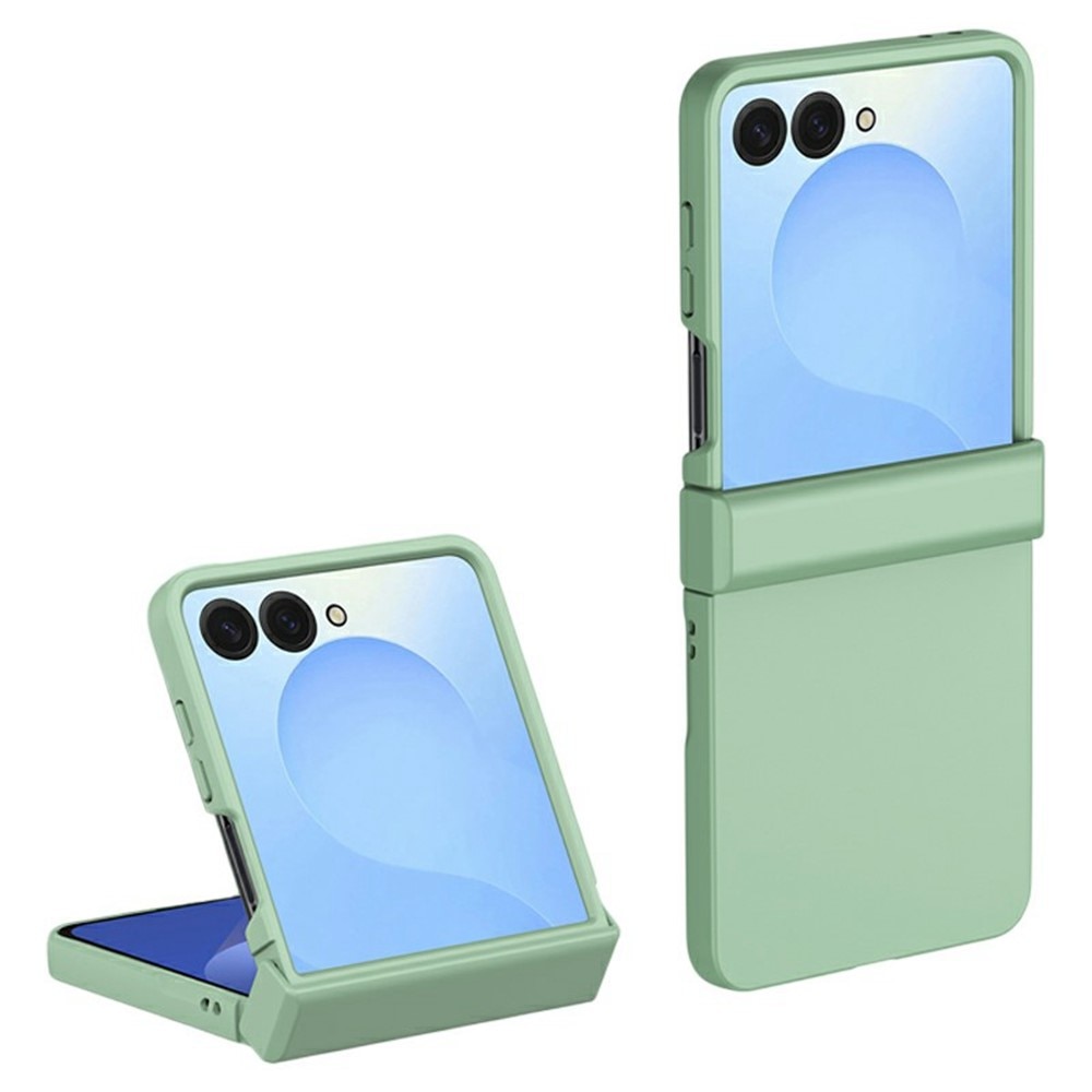 Hårdskal Gummerat Hinge Protection Samsung Galaxy Z Flip 7 Grön