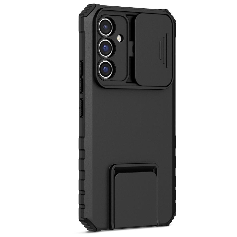 Samsung Galaxy A56 Kickstand Skal Kameraskydd Svart