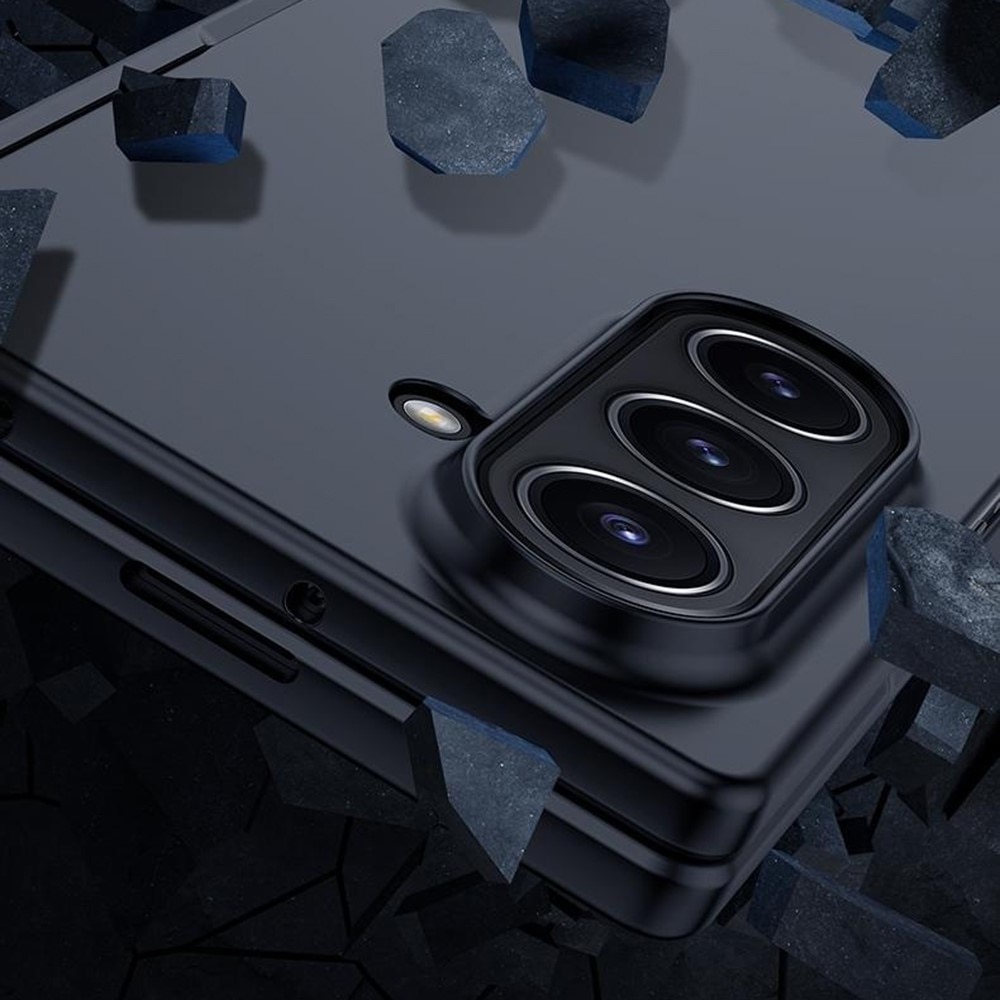 Hårdskal Gummerat Hinge Protection Samsung Galaxy Z Fold 7 Svart