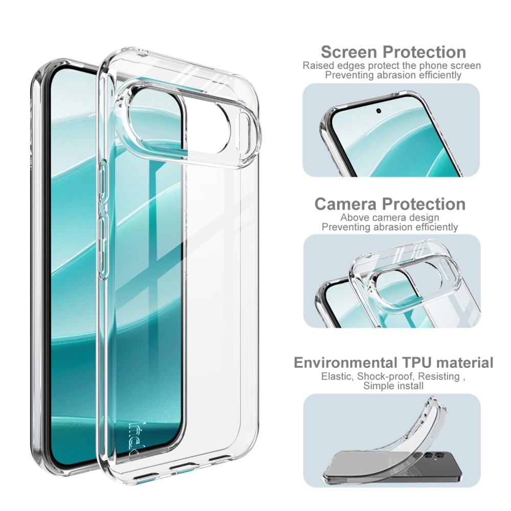 TPU Case Google Pixel 10 Pro XL Genomskinlig