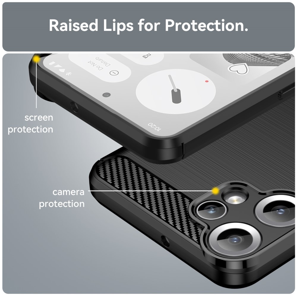 Nothing CMF Phone 2 Pro Skal TPU Brushed Svart