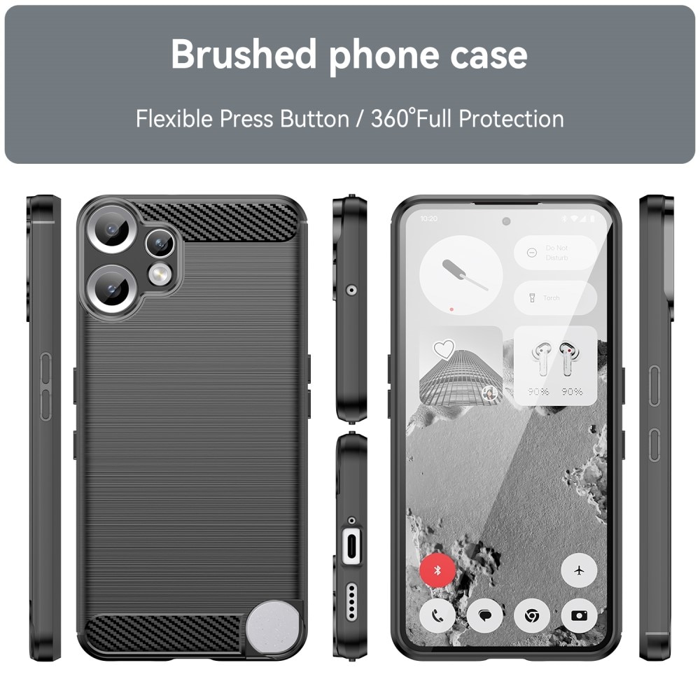 Nothing CMF Phone 2 Pro Skal TPU Brushed Svart
