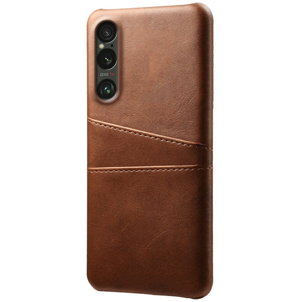 Card Slots Case Sony Xperia 1 VII Brun