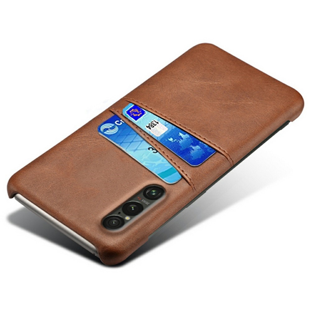 Card Slots Case Sony Xperia 1 VII Brun