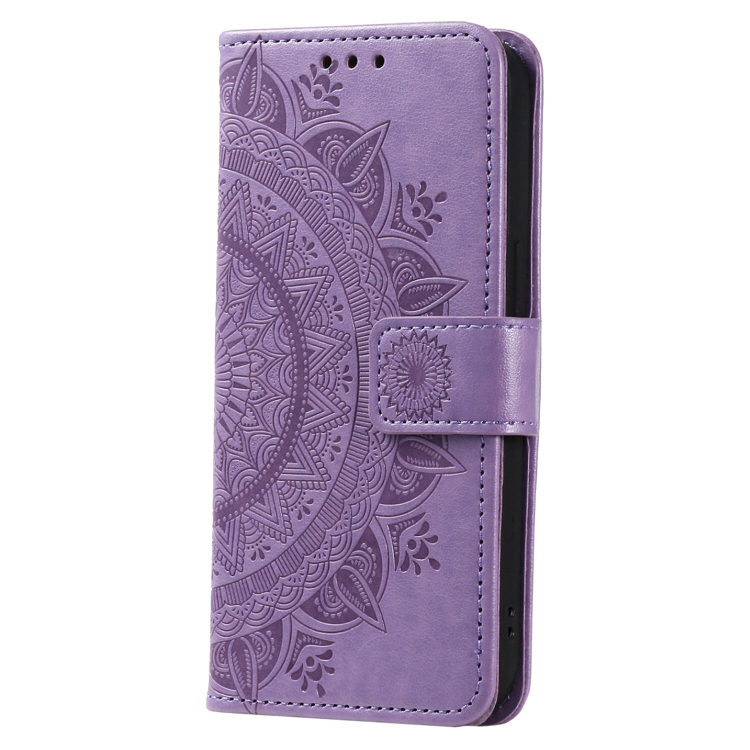 Läderfodral Mandala Samsung Galaxy A17 Lila
