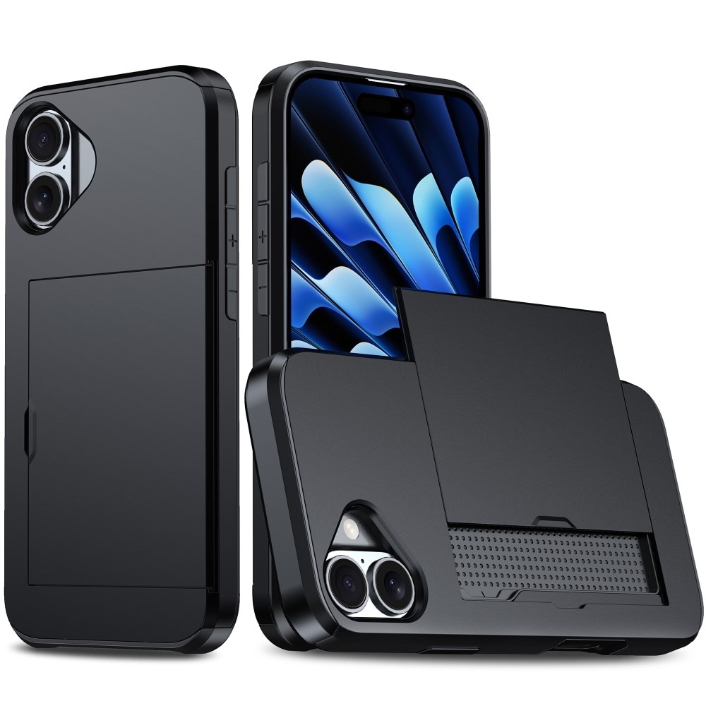 Skal Kortfack iPhone 17 Svart