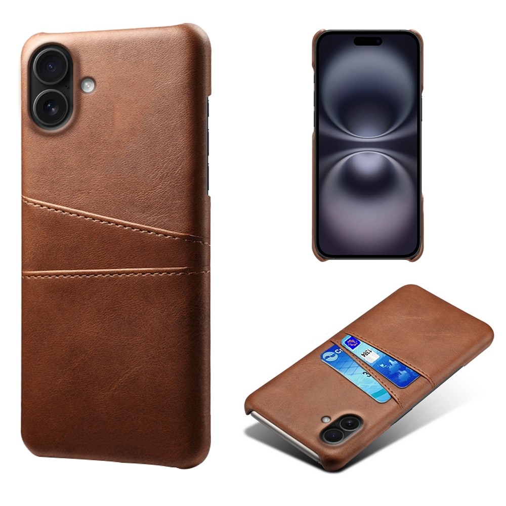 Card Slots Case iPhone 17 Brun