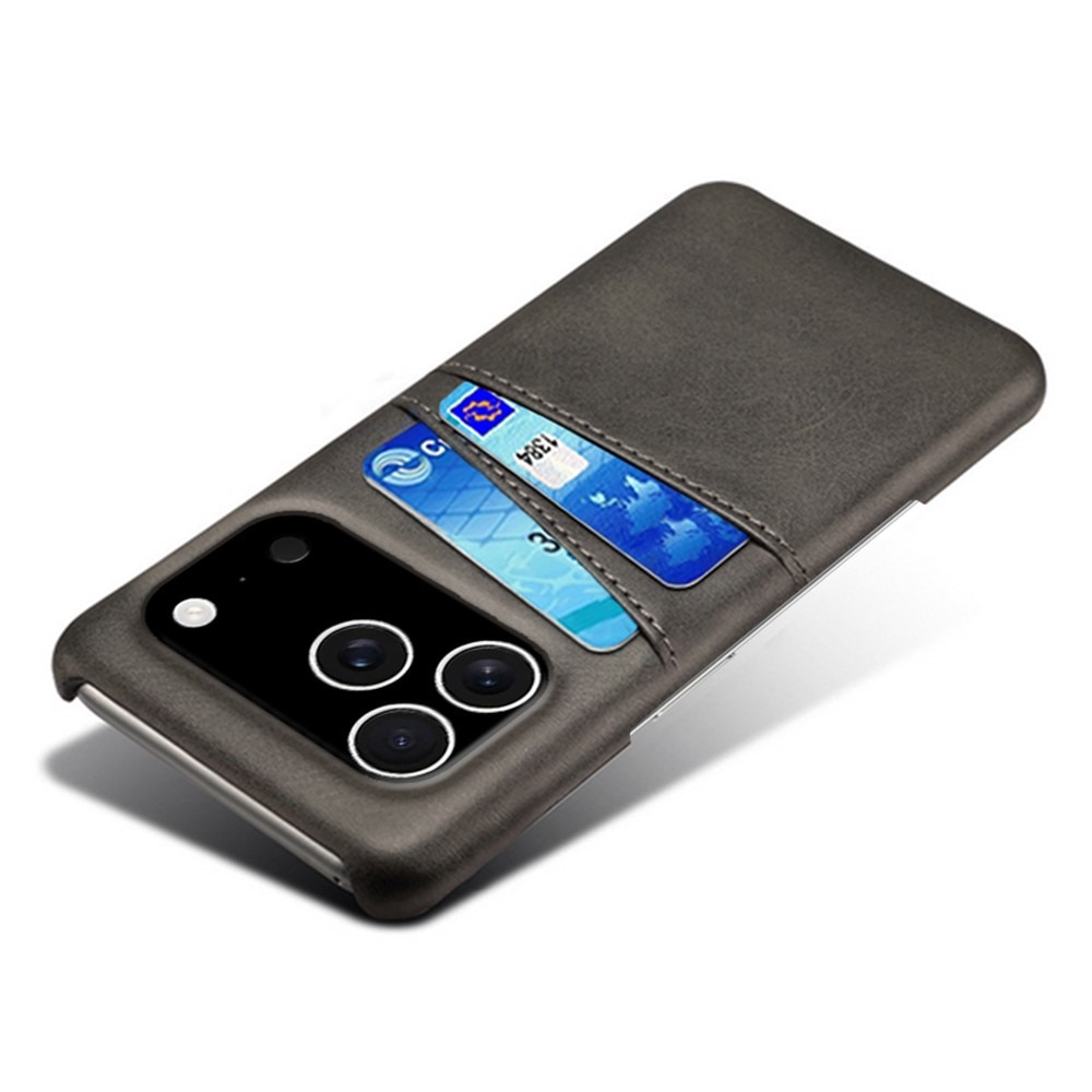 Card Slots Case iPhone 17 Pro Svart