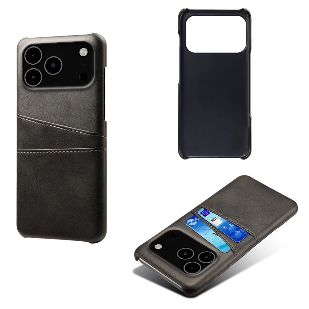 Card Slots Case iPhone 17 Pro Max Svart