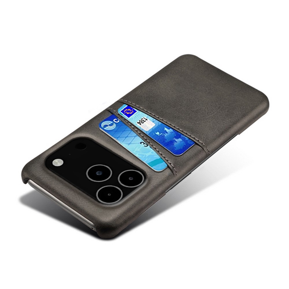 Card Slots Case iPhone 17 Pro Max Svart