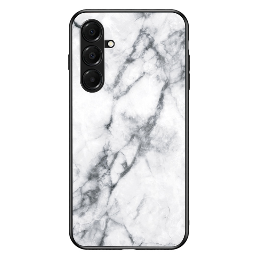 Skal Härdat Glas Samsung Galaxy A17 Vit marmor