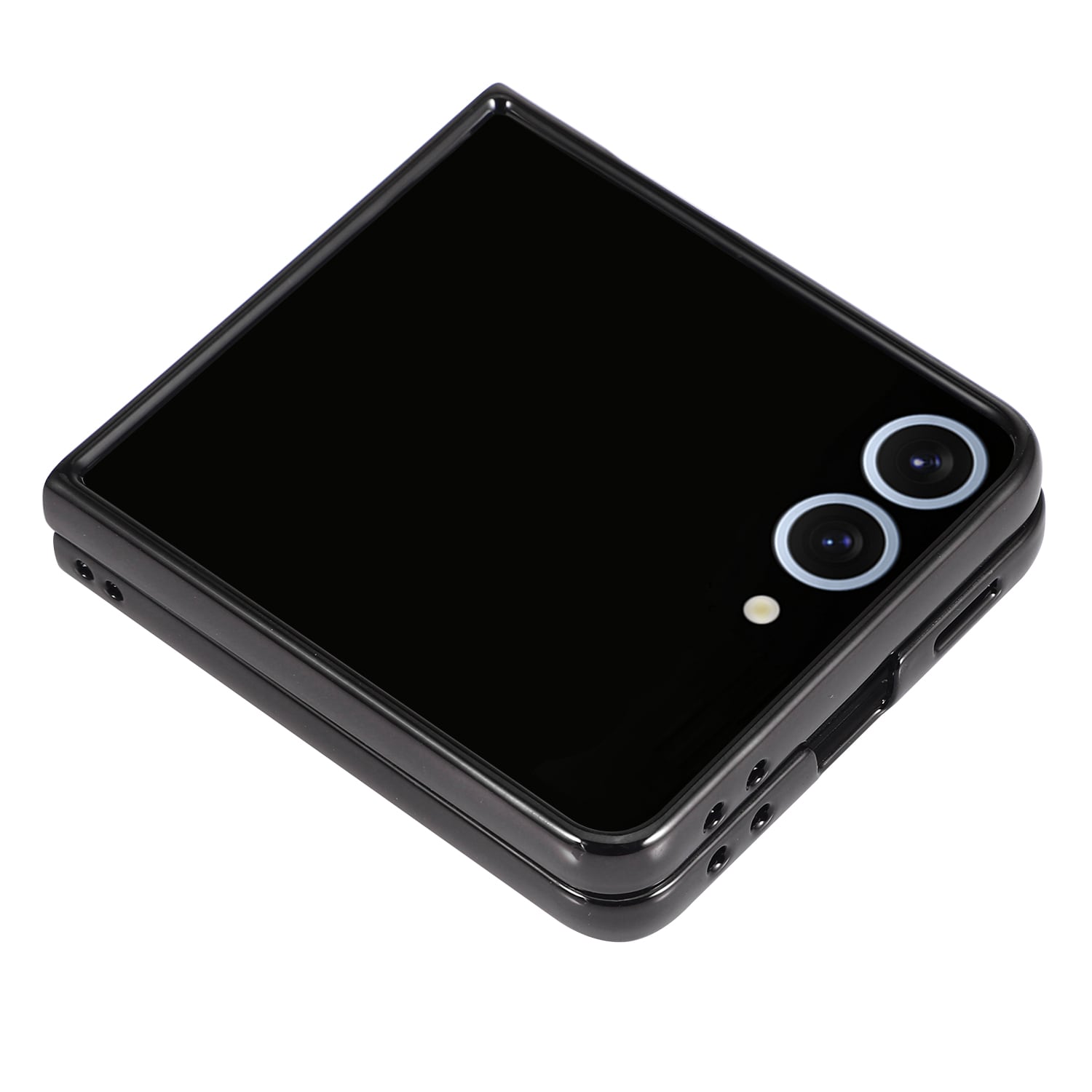 Glitterskal Samsung Galaxy Z Flip 7 svart