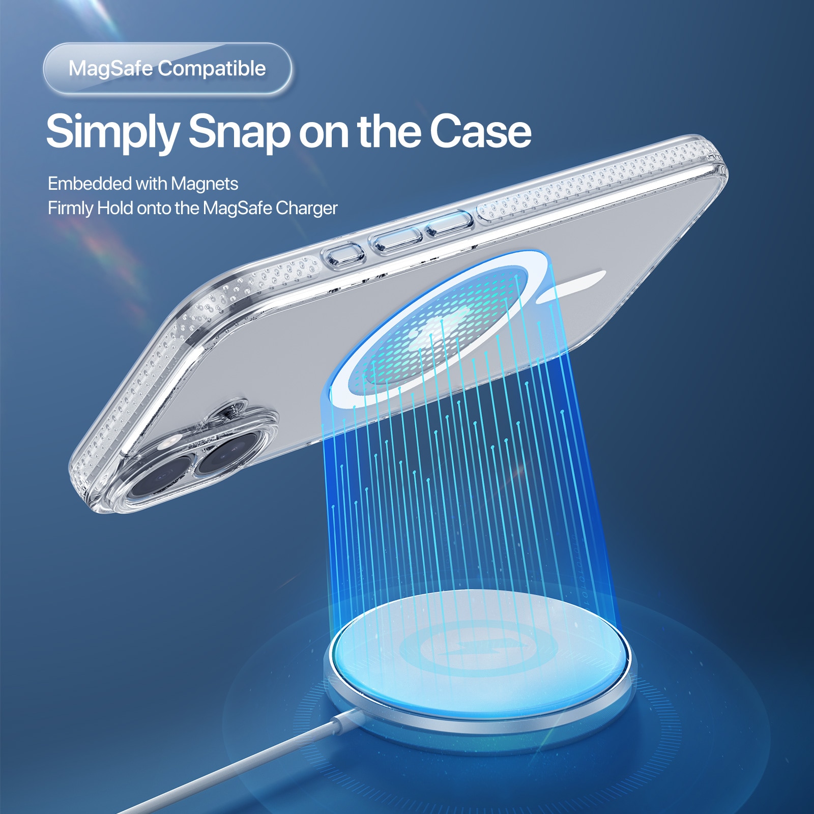 Clin Series MagSafe iPhone 17 transparent