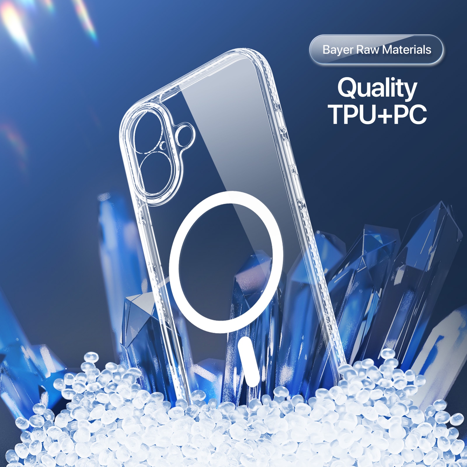 Clin Series MagSafe iPhone 17 transparent