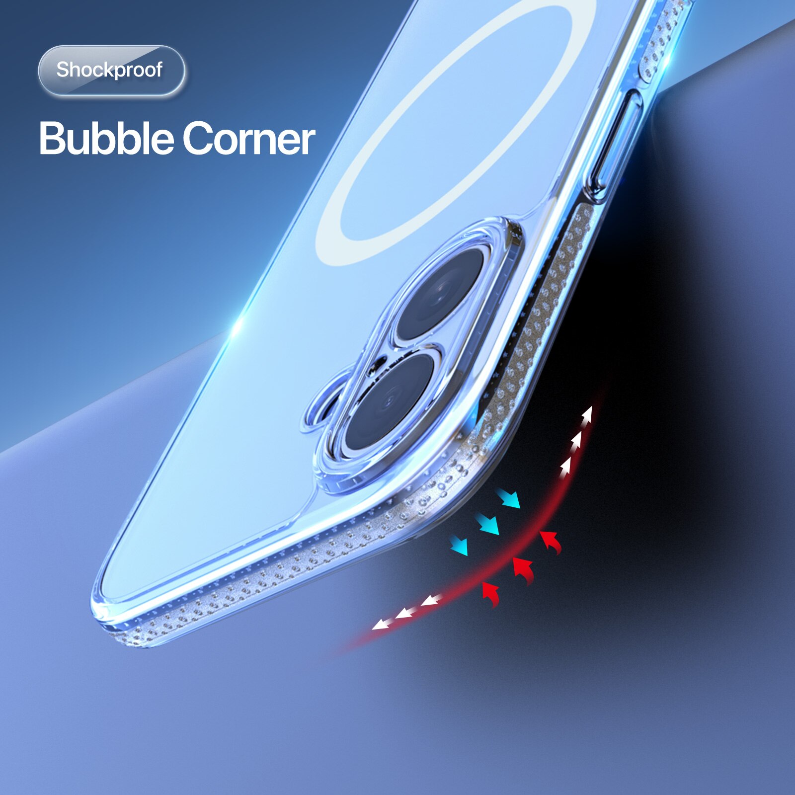 Clin Series MagSafe iPhone 17 transparent