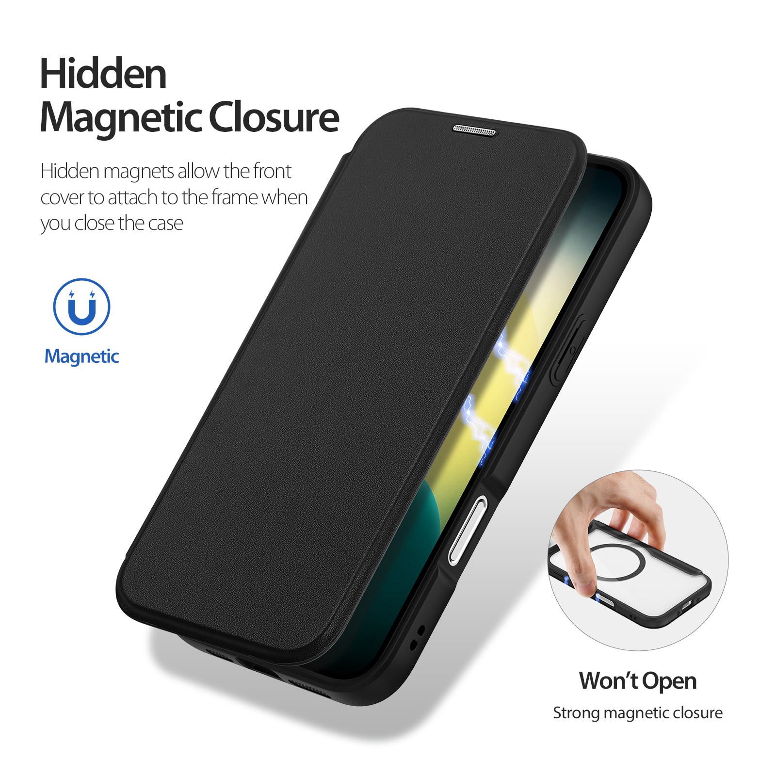 Skin X Pro MagSafe iPhone 17 Air Svart