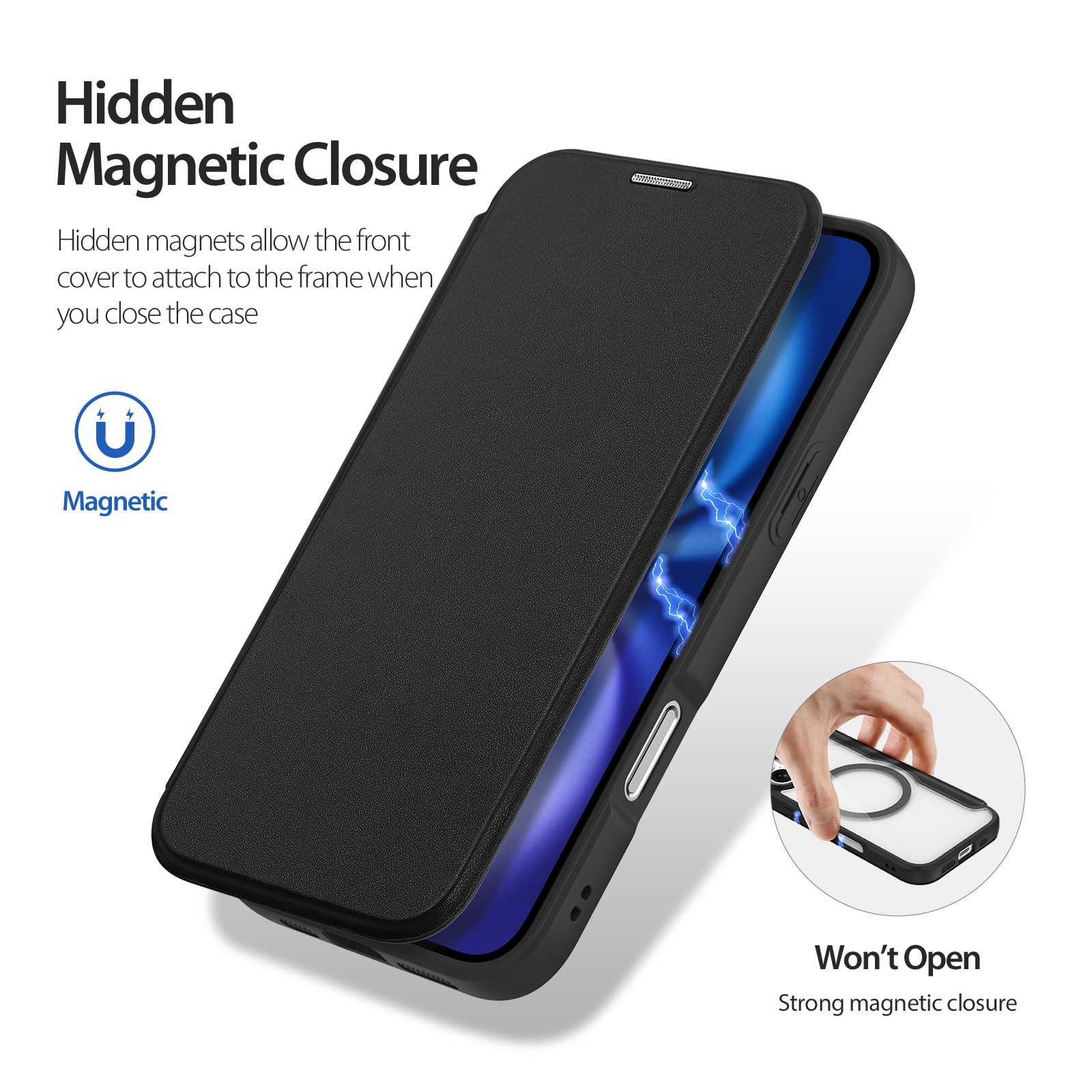 Skin X Pro MagSafe iPhone 17 Svart