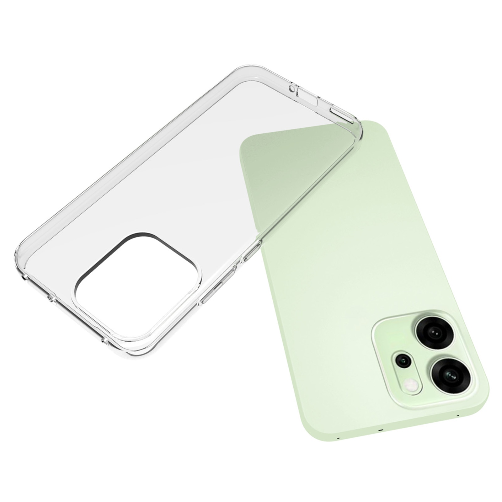 TPU Case Oppo Reno 14 F Genomskinlig