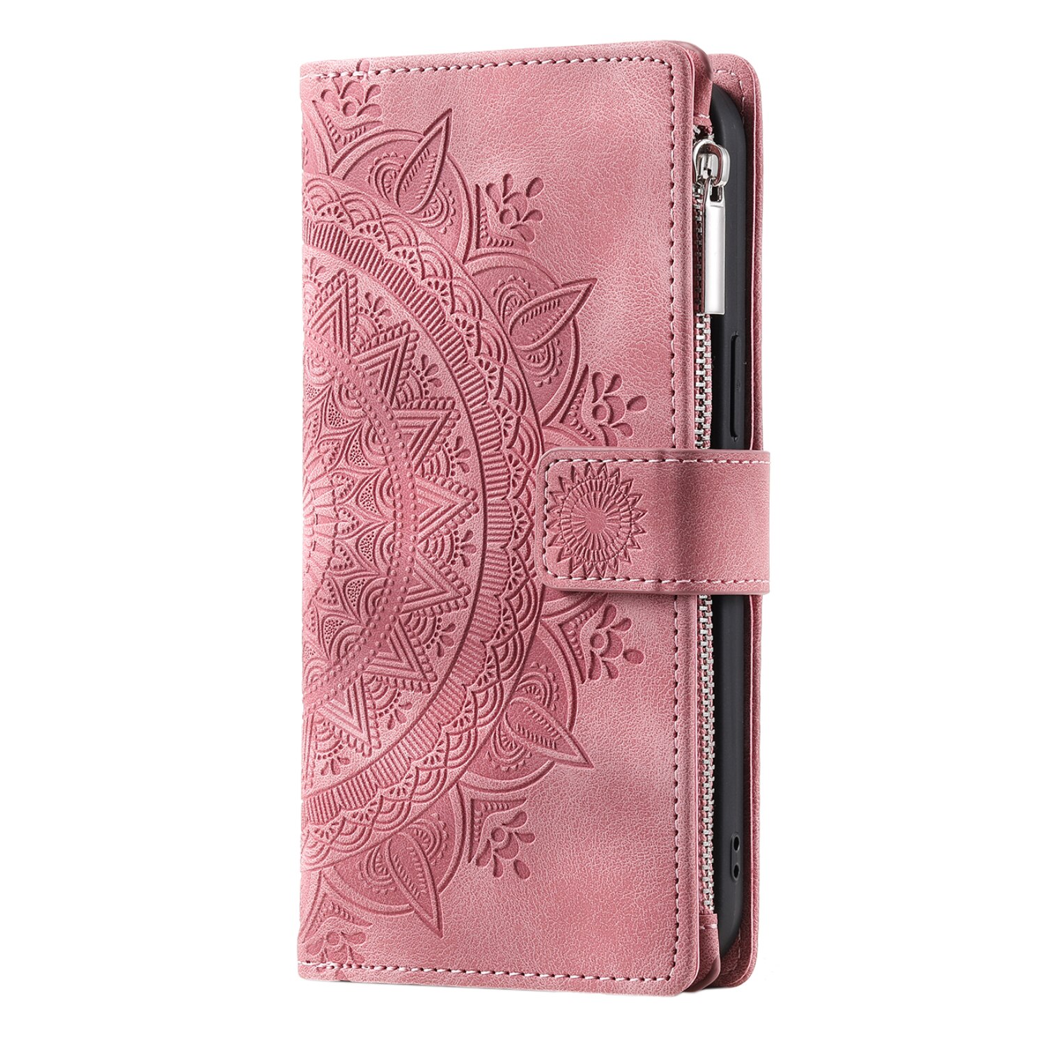 Plånboksväska Samsung Galaxy S25 FE Mandala Rosa
