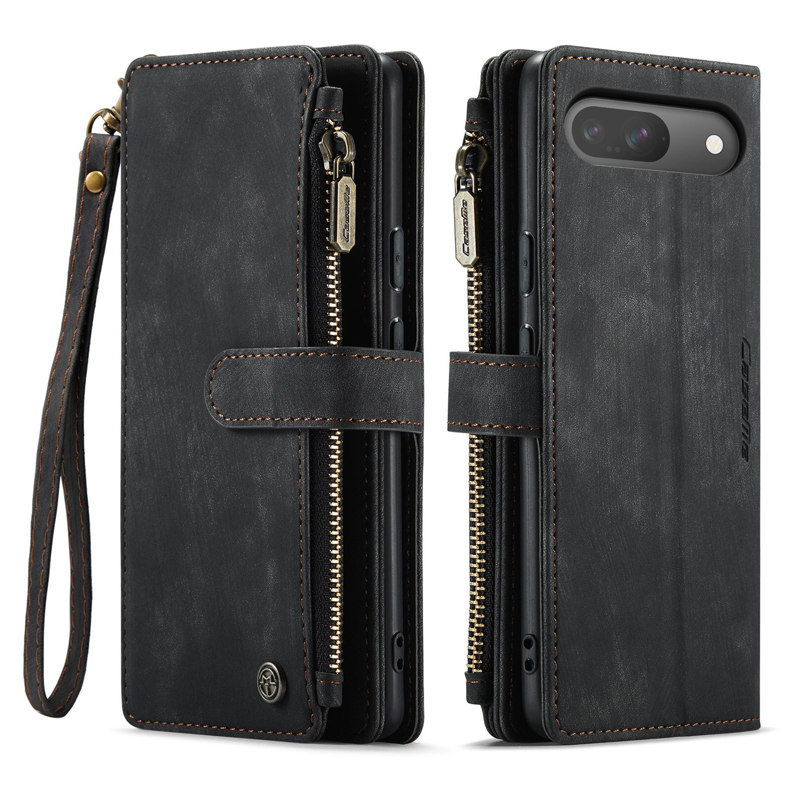 Zipper Plånboksfodral Google Pixel 10 Svart