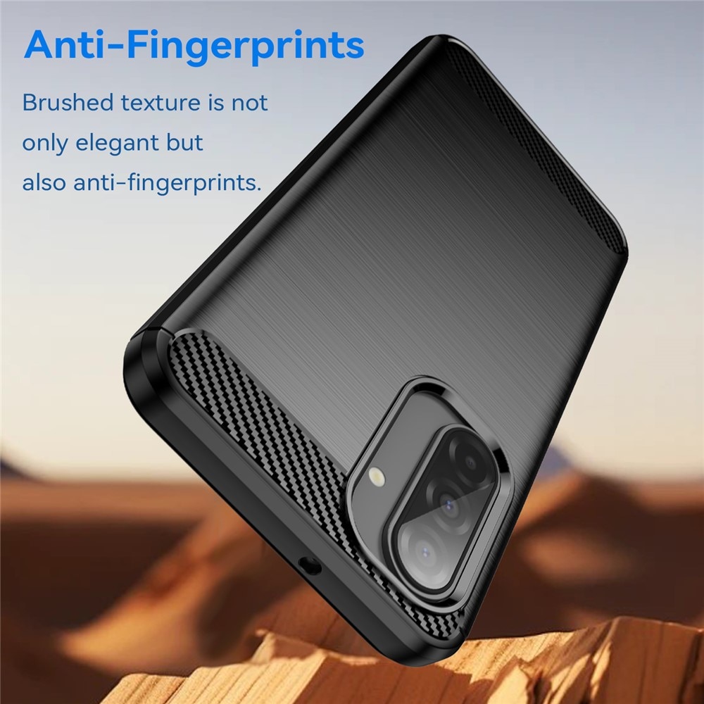Samsung Galaxy A17 Skal TPU Brushed Svart