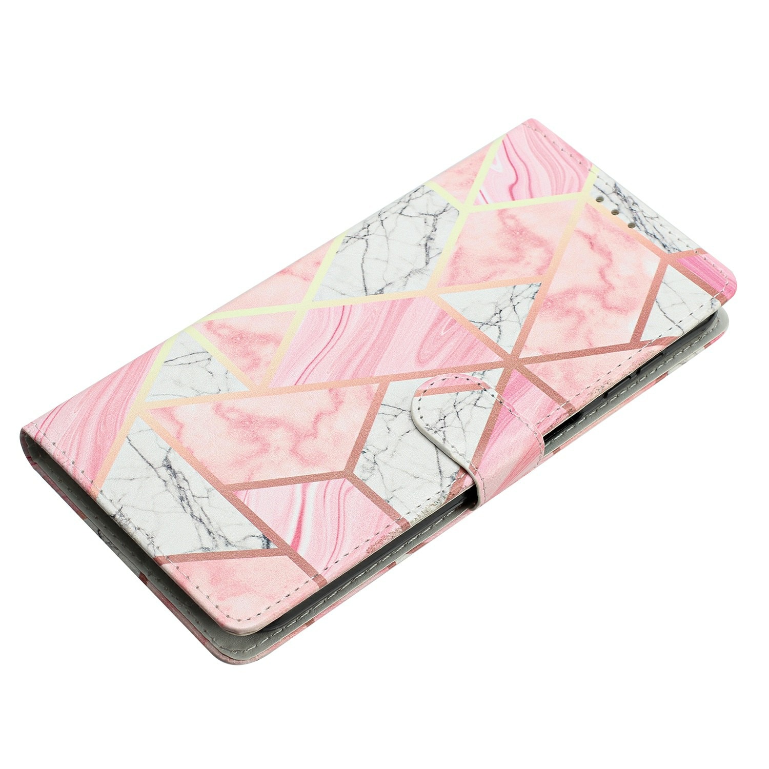 Mobilfodral Samsung Galaxy S25 FE rosa marmor