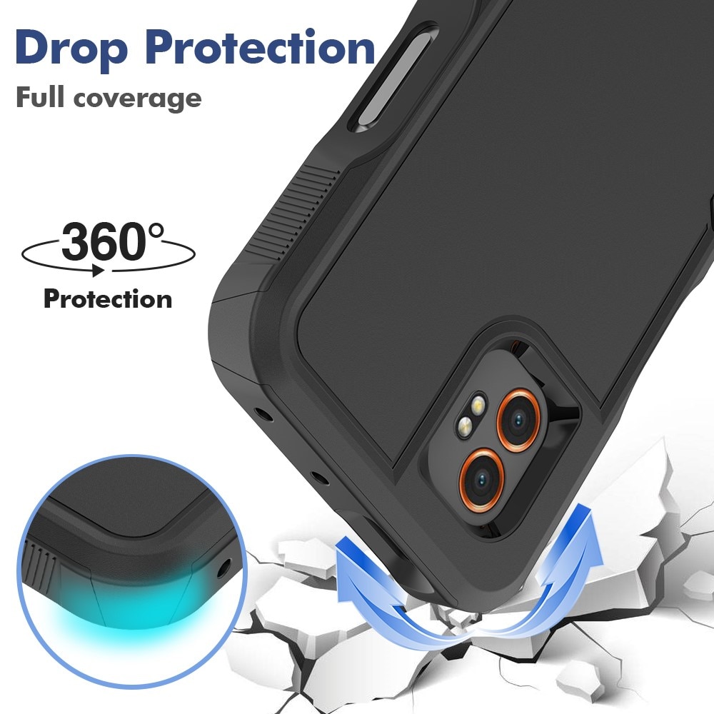 Off-road Hybridskal Samsung Galaxy Xcover 7 Pro svart