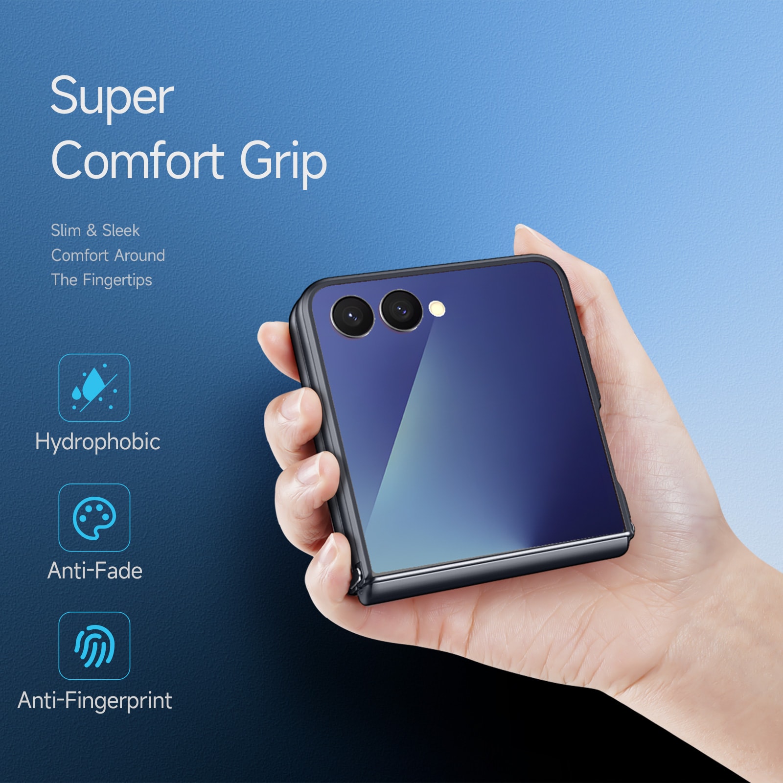 Aimo MagSafe Skal Samsung Galaxy Z Flip 7 svart