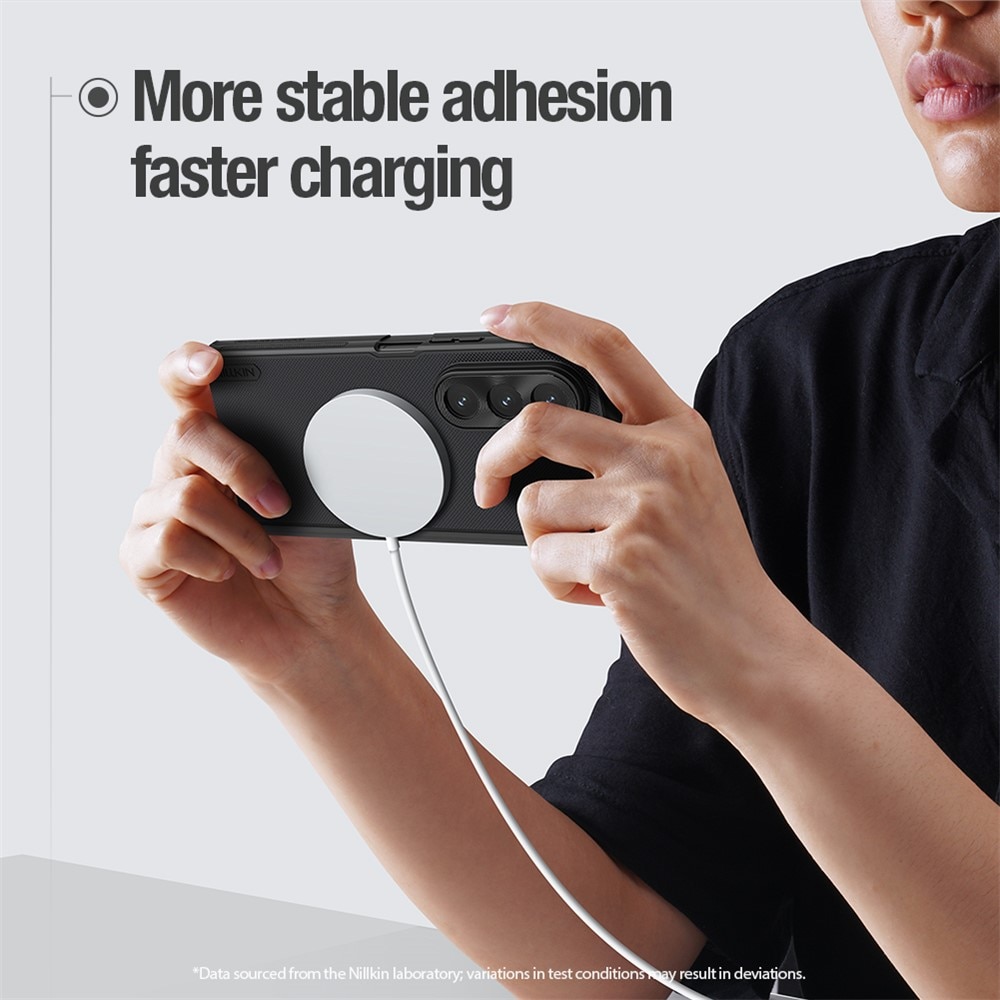 Frosted Shield MagSafe Samsung Galaxy Z Fold 7 svart