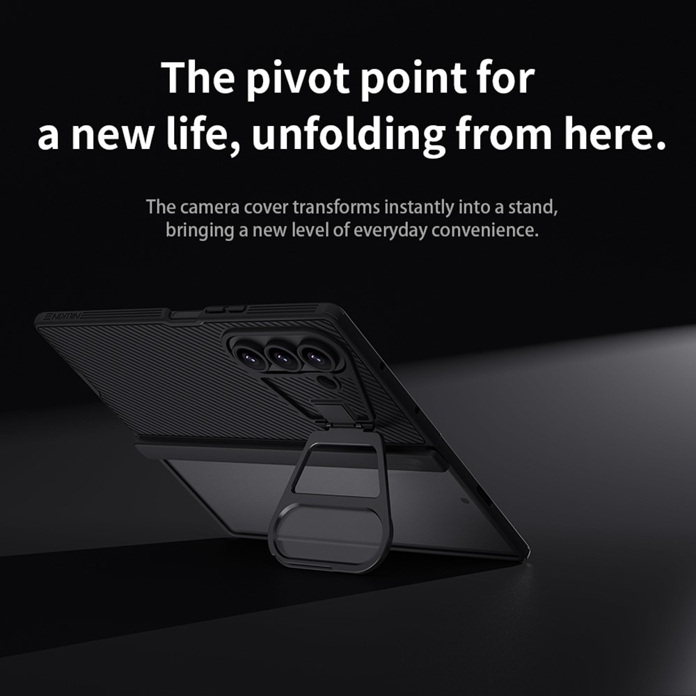CamShield Prop Magnetic Skal Samsung Galaxy Z Fold 7 svart