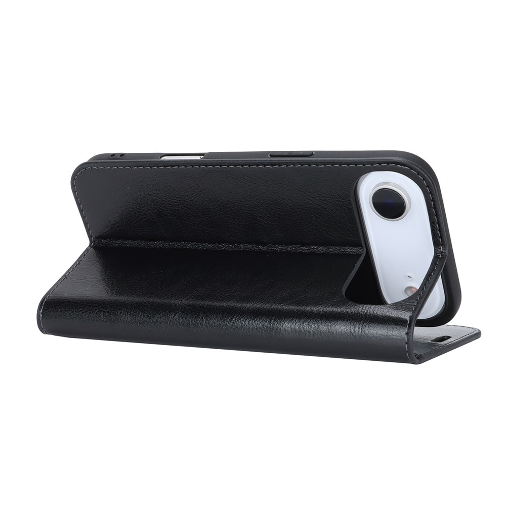 Mobilfodral Äkta Läder iPhone 17 Air Svart