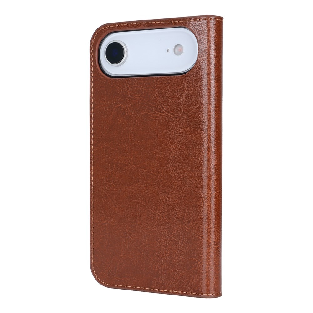 Mobilfodral Äkta Läder iPhone 17 Air Svart