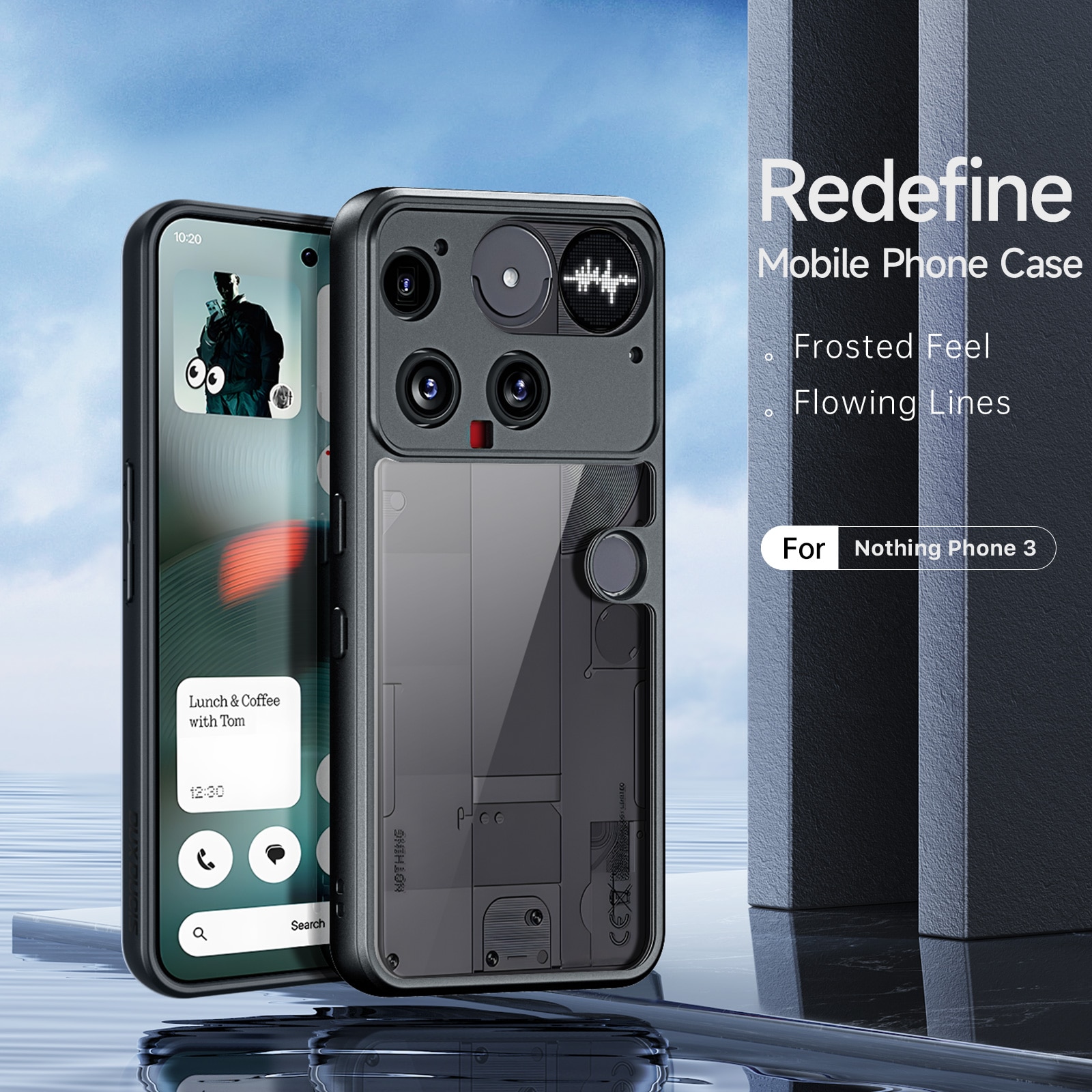 Aimo Series Skal Nothing Phone 3 transparent