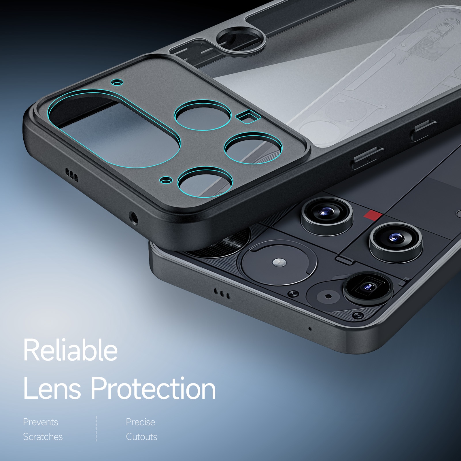 Aimo Series Skal Nothing Phone 3 transparent