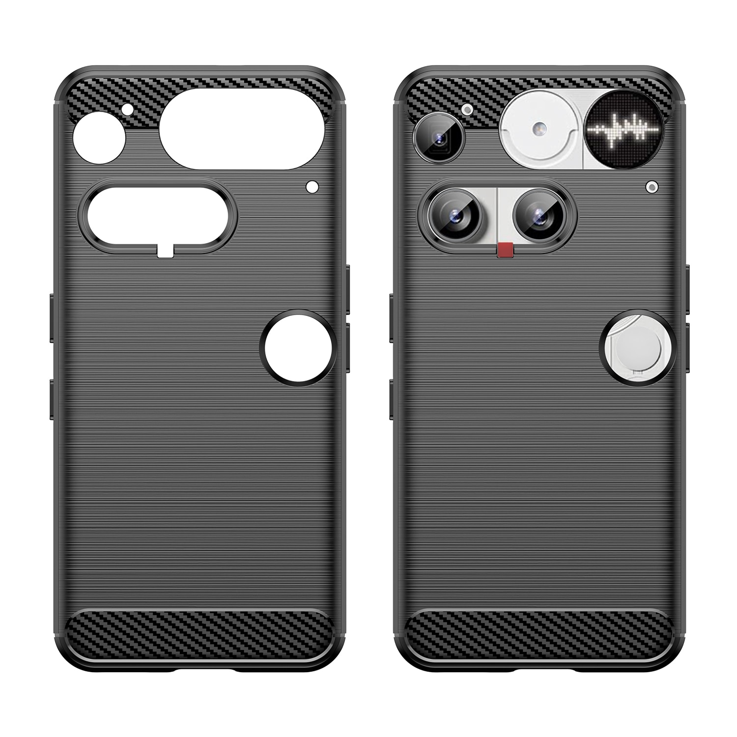Nothing Phone 3 Skal TPU Brushed Svart