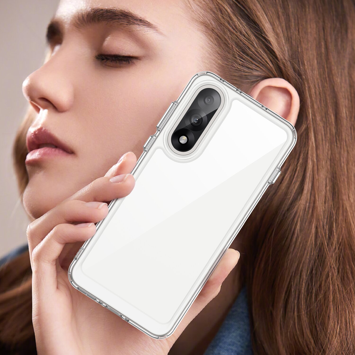 Hybridskal  OnePlus Nord 5 Genomskinlig