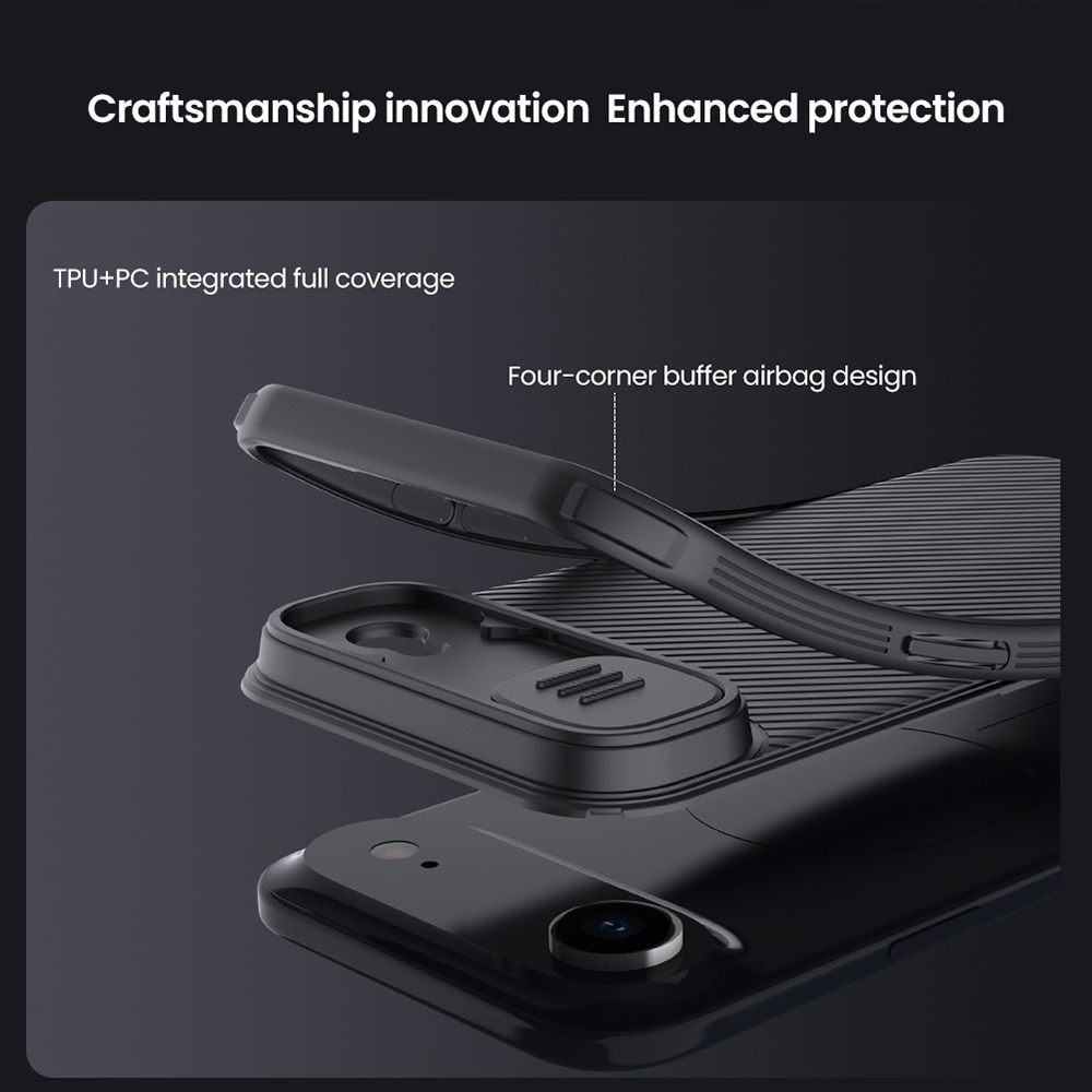 CamShield Skal iPhone 17 Air Svart