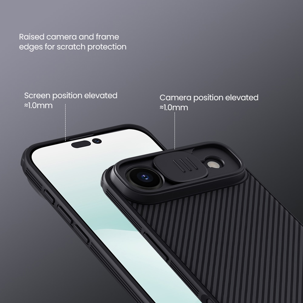 CamShield Skal iPhone 17 Air Svart
