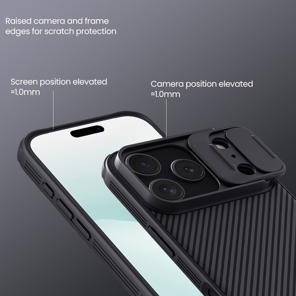 CamShield Skal iPhone 17 Pro Grön