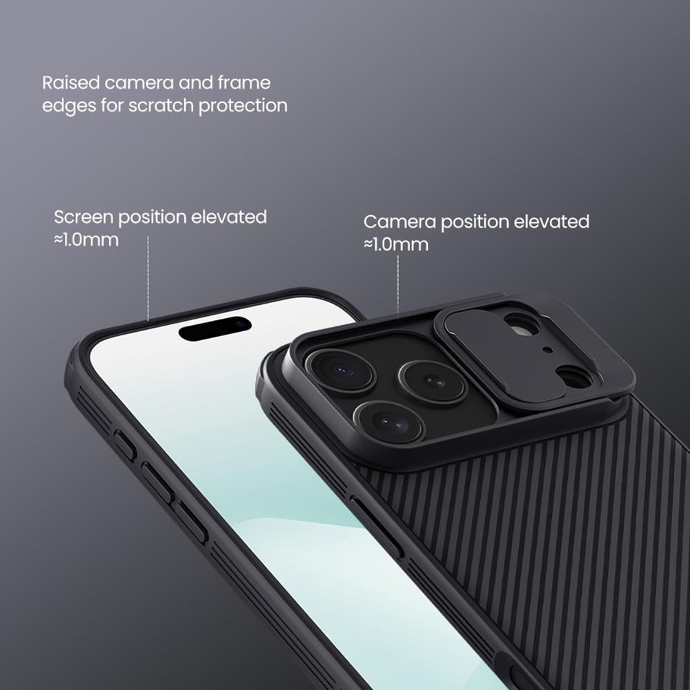 CamShield Skal iPhone 17 Pro Max Svart
