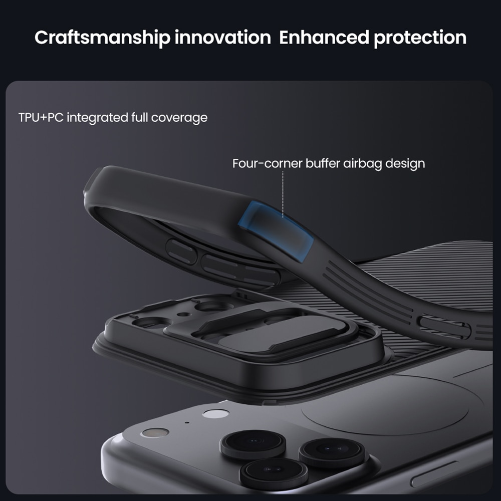 CamShield Skal iPhone 17 Pro Max Blå