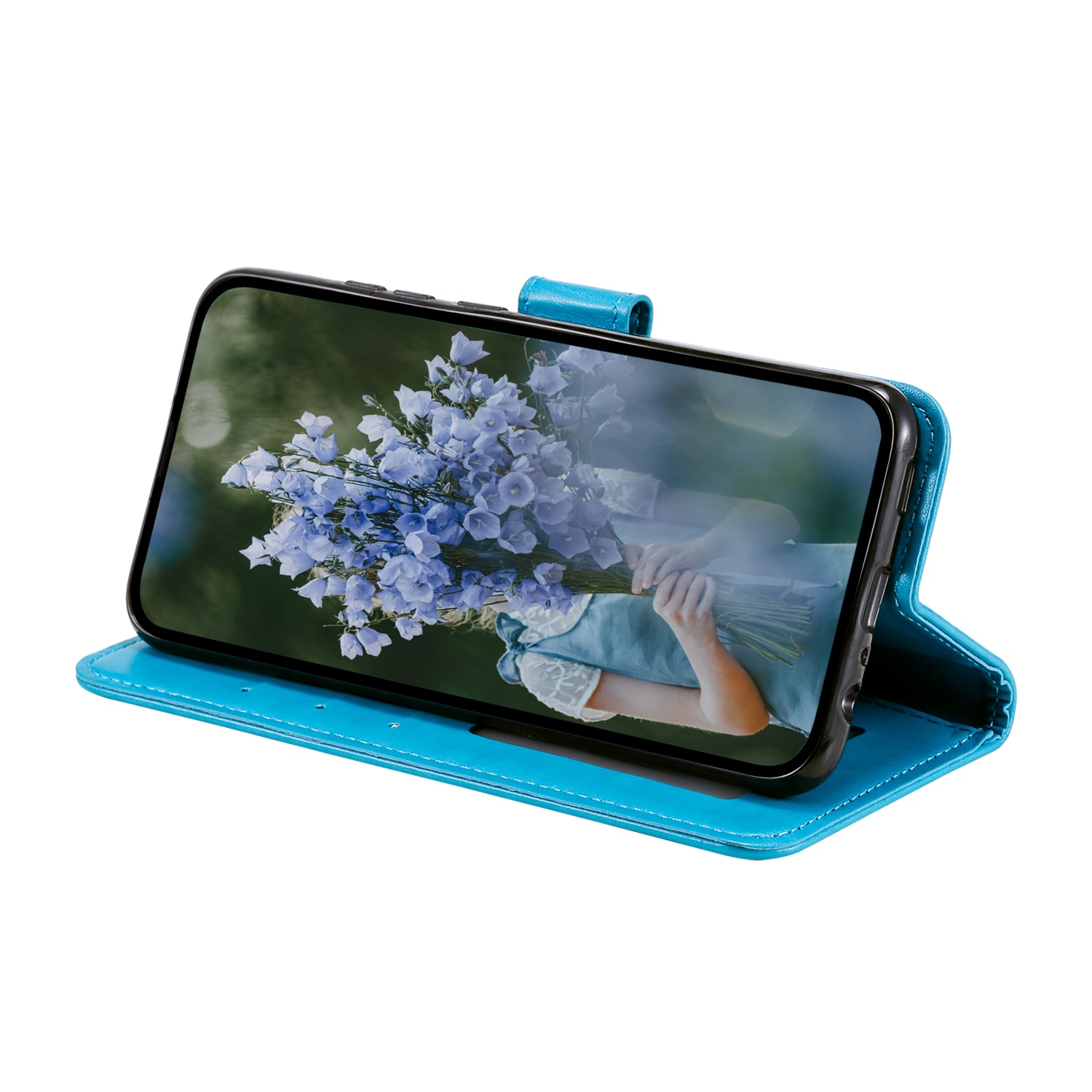 Läderfodral Mandala Xiaomi Redmi 15C Blå
