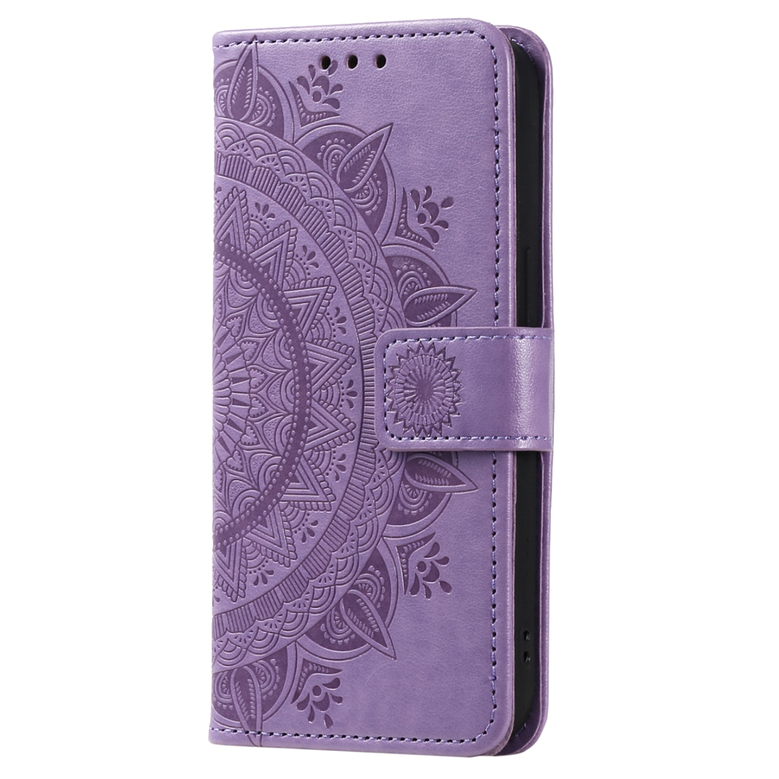 Läderfodral Mandala Xiaomi Redmi 15C Lila