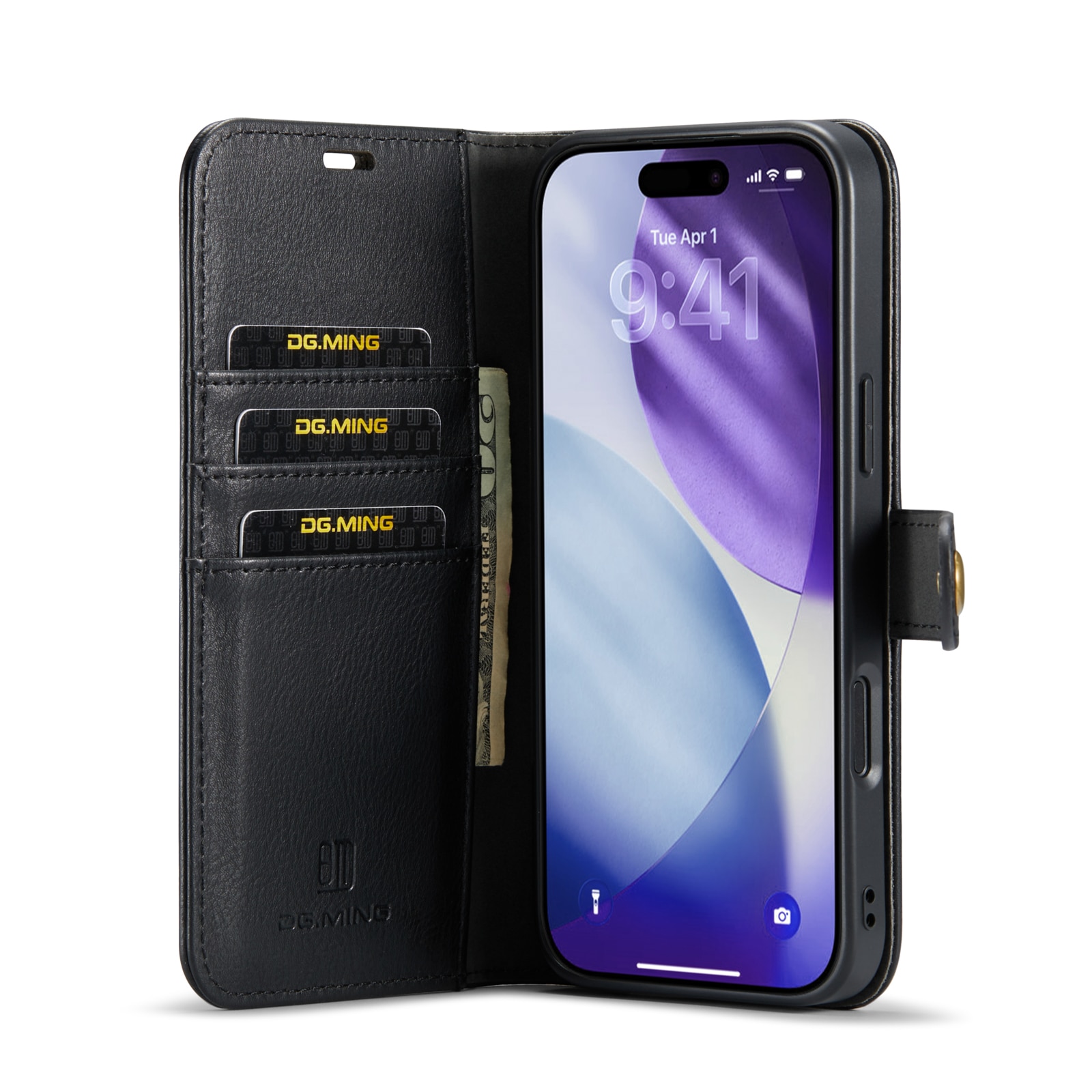Magnet Wallet iPhone 17 Pro Black