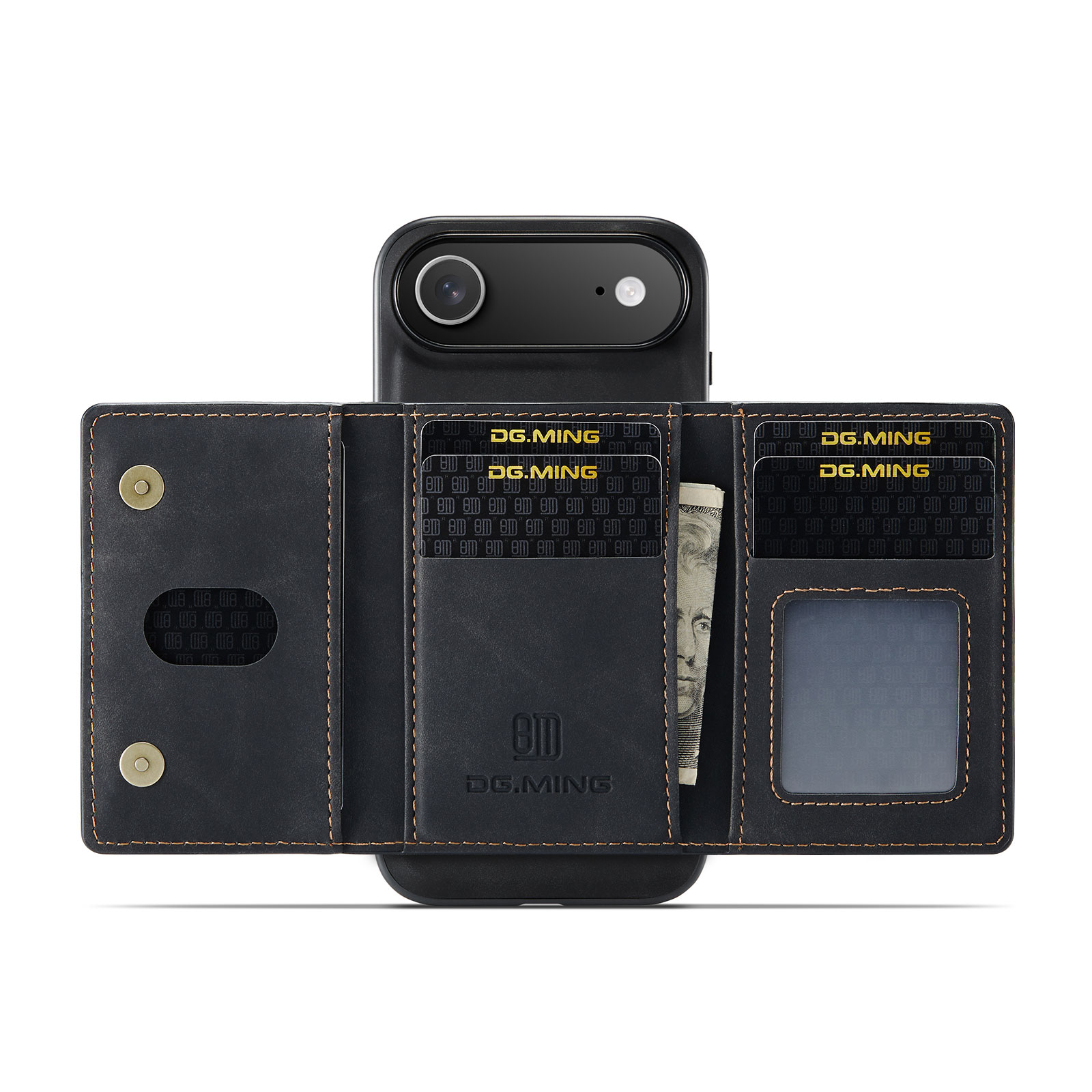 Magnetic Card Slot Case iPhone 17 Air Svart
