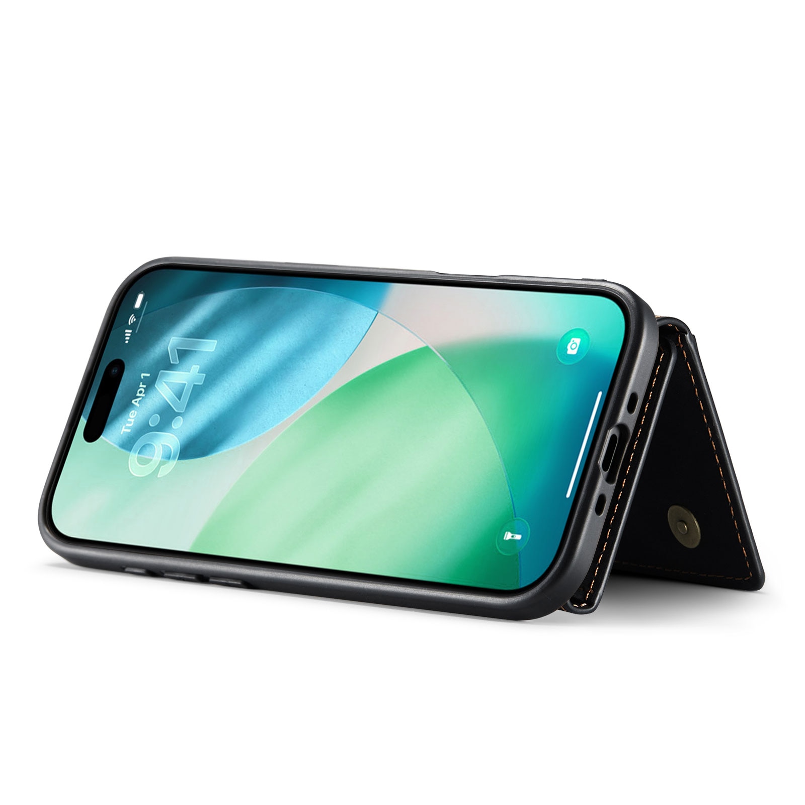 Magnetic Card Slot Case iPhone 17 Air Svart