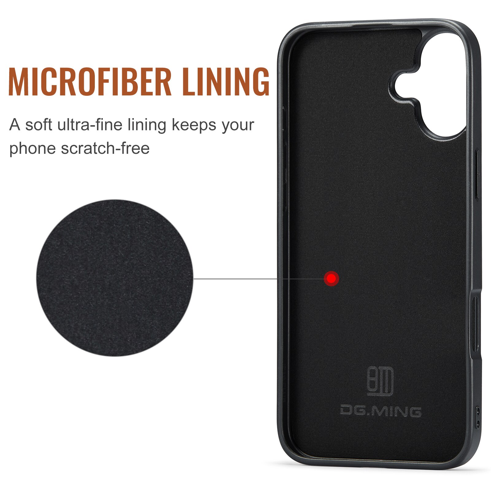 Magnetic Card Slot Case iPhone 17 Svart