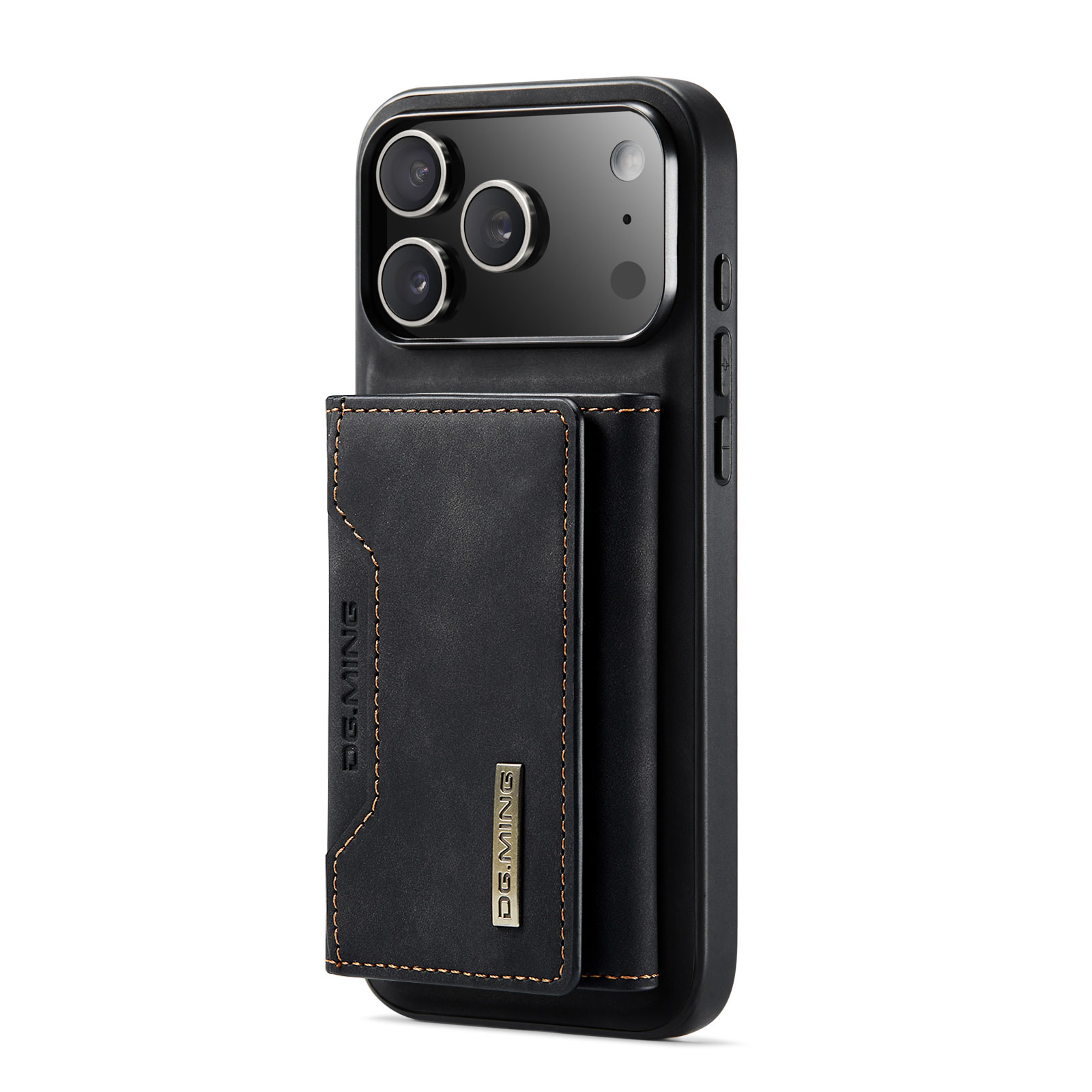 Magnetic Card Slot Case iPhone 17 Pro Svart
